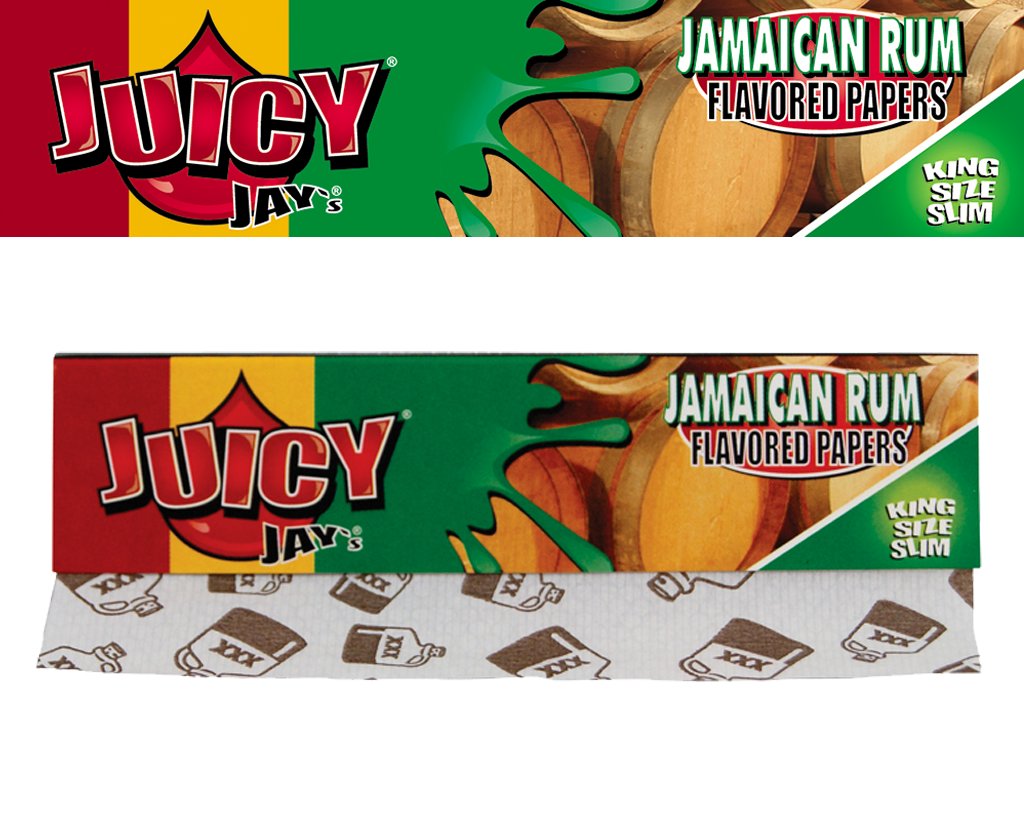 Cartine Lunghe Aromatizzate Rum Jamaicano KS – Juicy Jay's – Coltura  Botanica