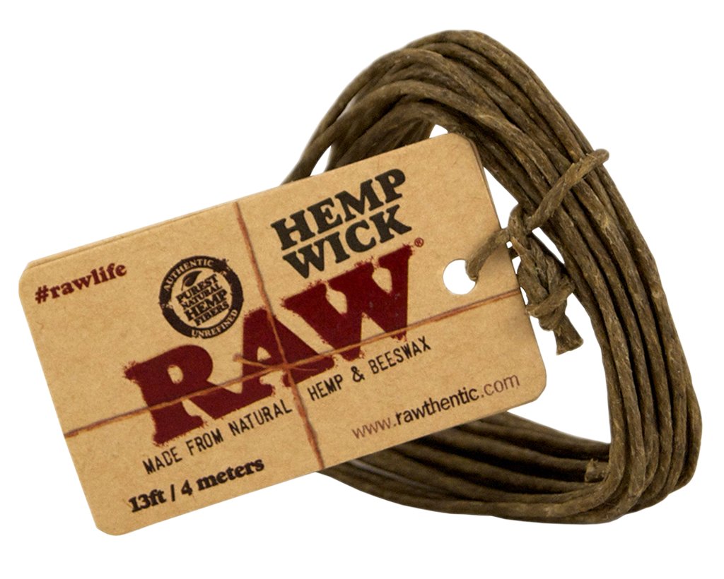 RAW Hemp Wick - 13ft • RAWthentic