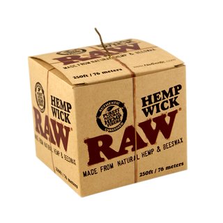 RAW Hemp Wick Zndschnur 76 Meter