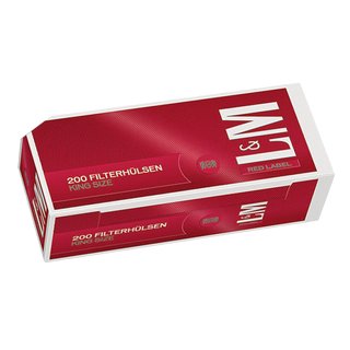 L&M Red Label Filterhlsen 200er Pack