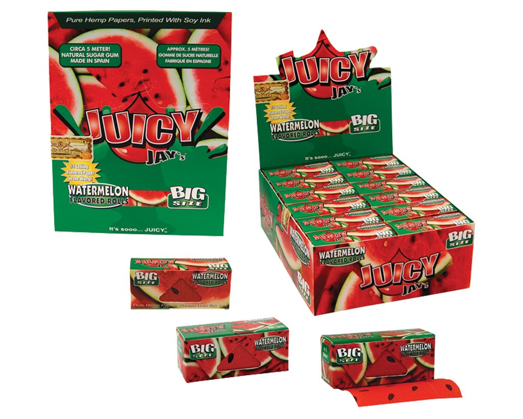 Juicy Jays Rolls King Size Watermelon - 2 Boxen