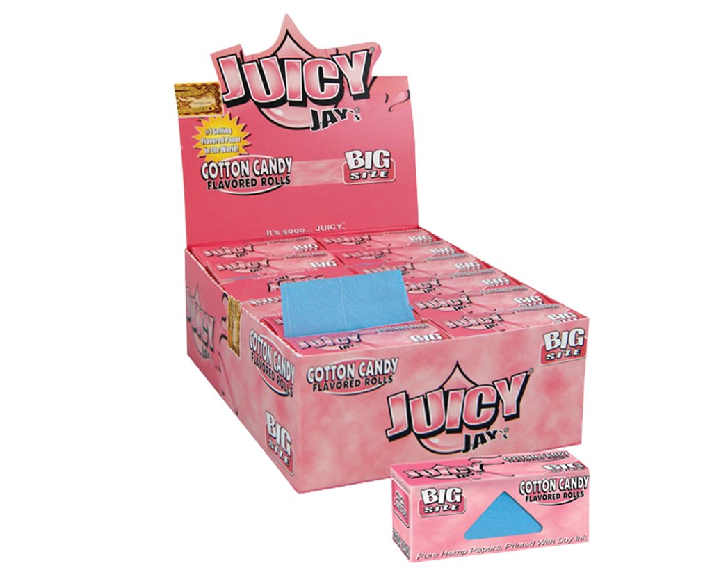 Juicy Jays Rolls King Size Cotton Candy - 2 Boxen