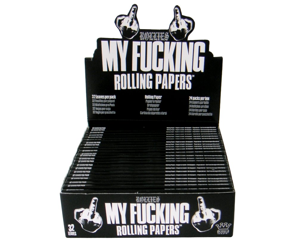 My Fucking Rolling Papers King Size - 1 Box