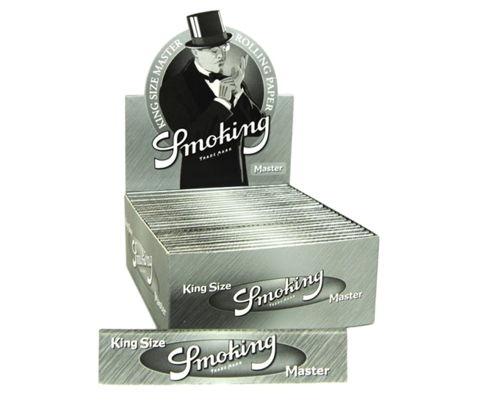 Smoking Papers King Size Master Silver - 10 Heftchen