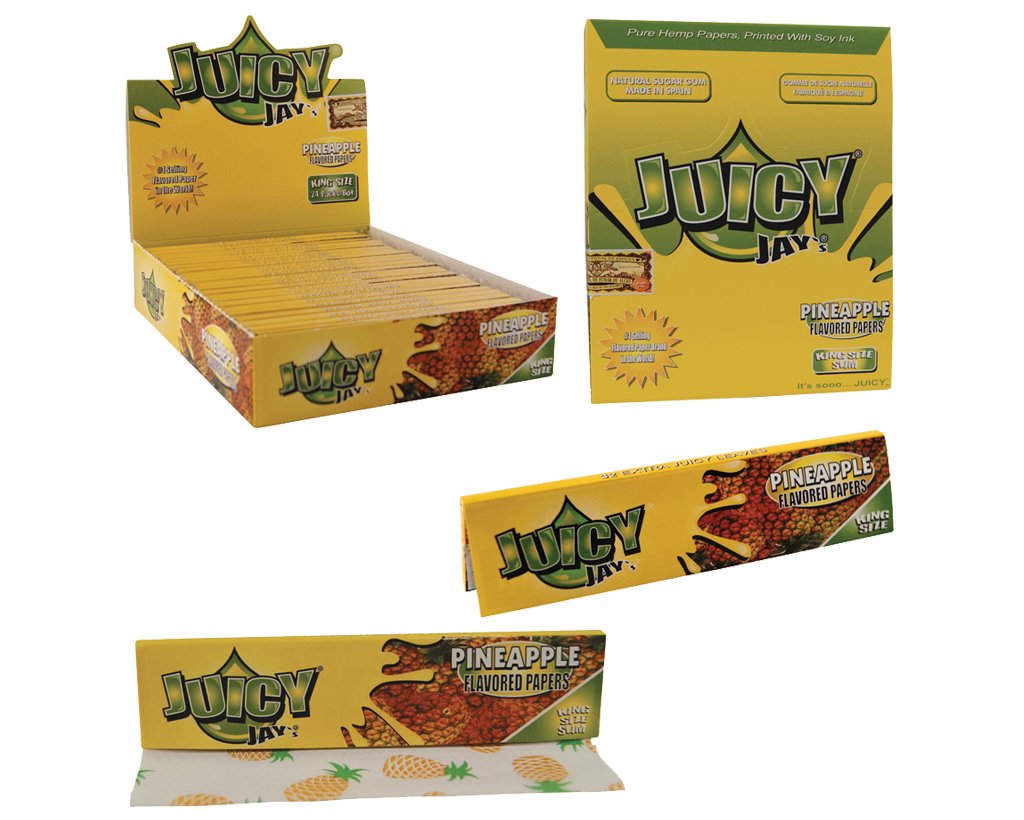 Juicy Jays King Size Slim Pineapple - 2 Boxen