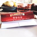 Elements Red Connoisseur King Size Slim + Tips - 1 Box