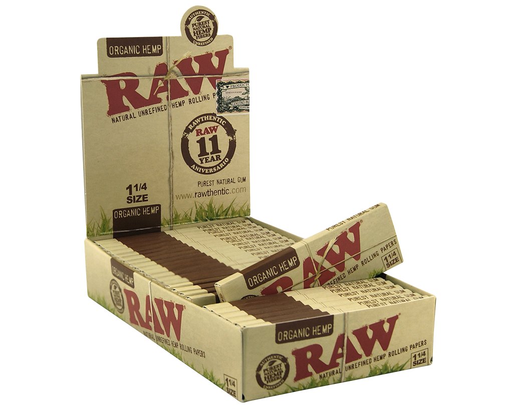 RAW Organic Papers 1 1/4 - 12 Heftchen