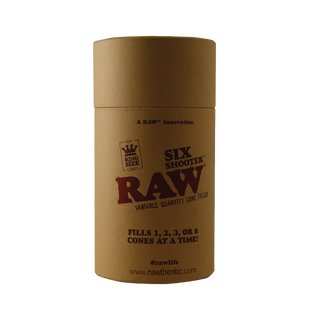 RAW Six Shooter fr King Size Cones