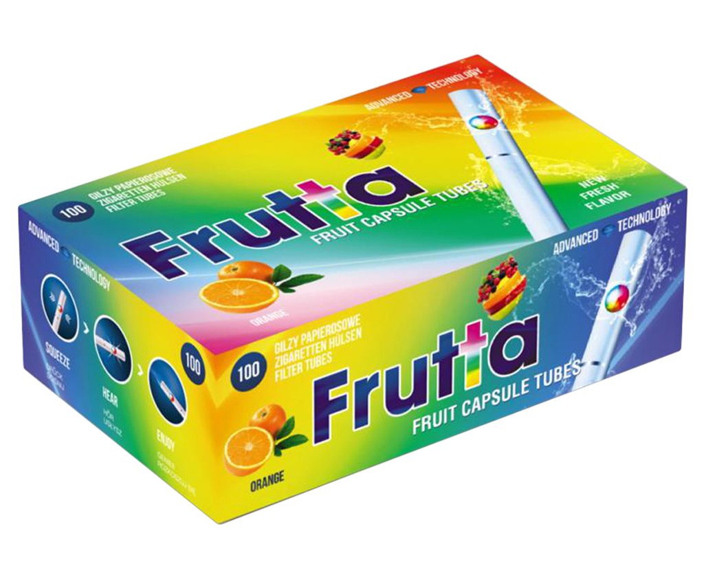 Frutta Click Orange Filterhlsen 100er Pack - 30 Boxen